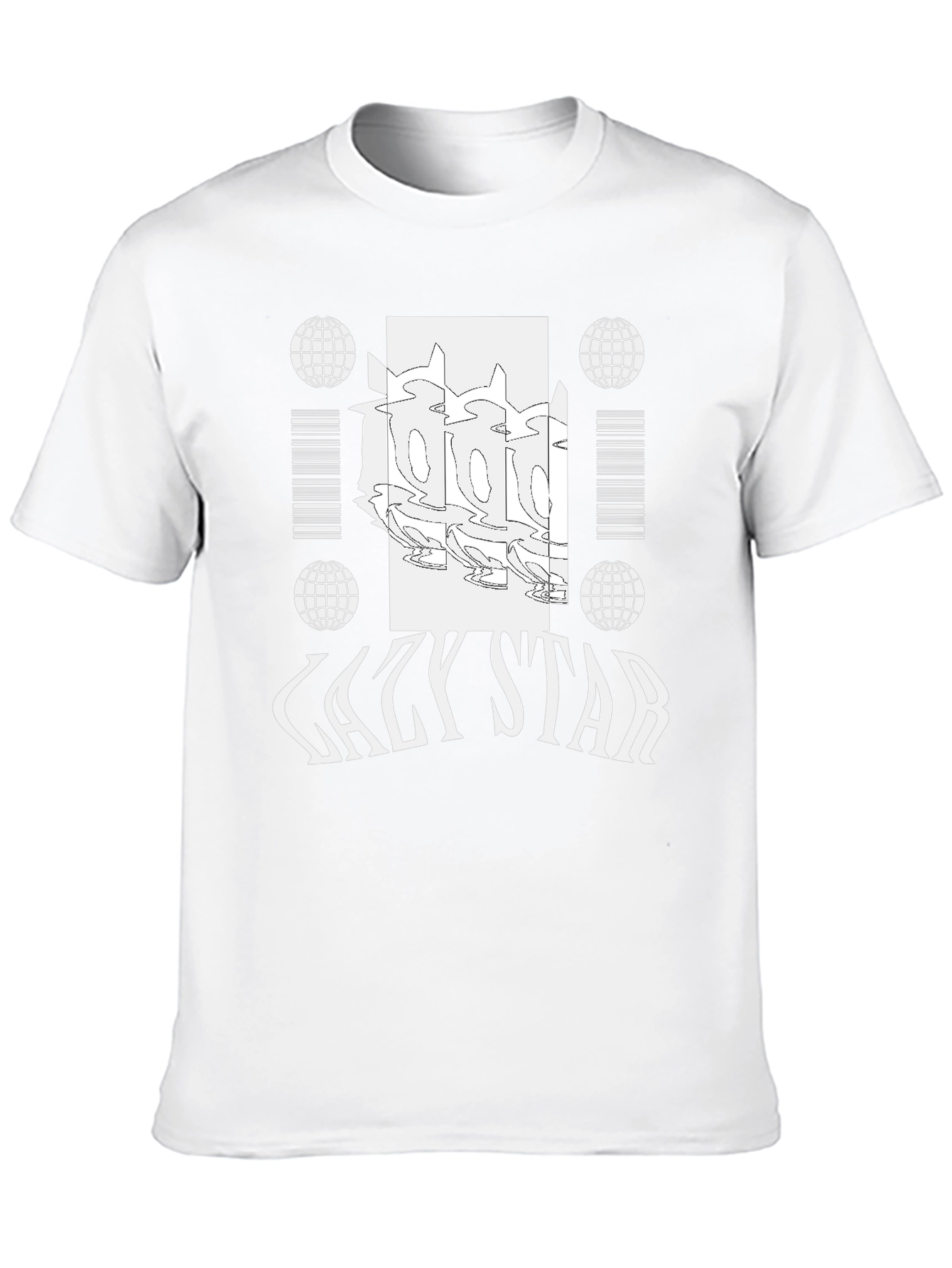 Lazy Star Graphic Tee - Cool & Trendy