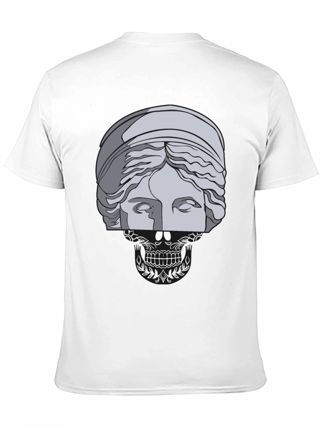 Statue Graphic Black T-Shirt