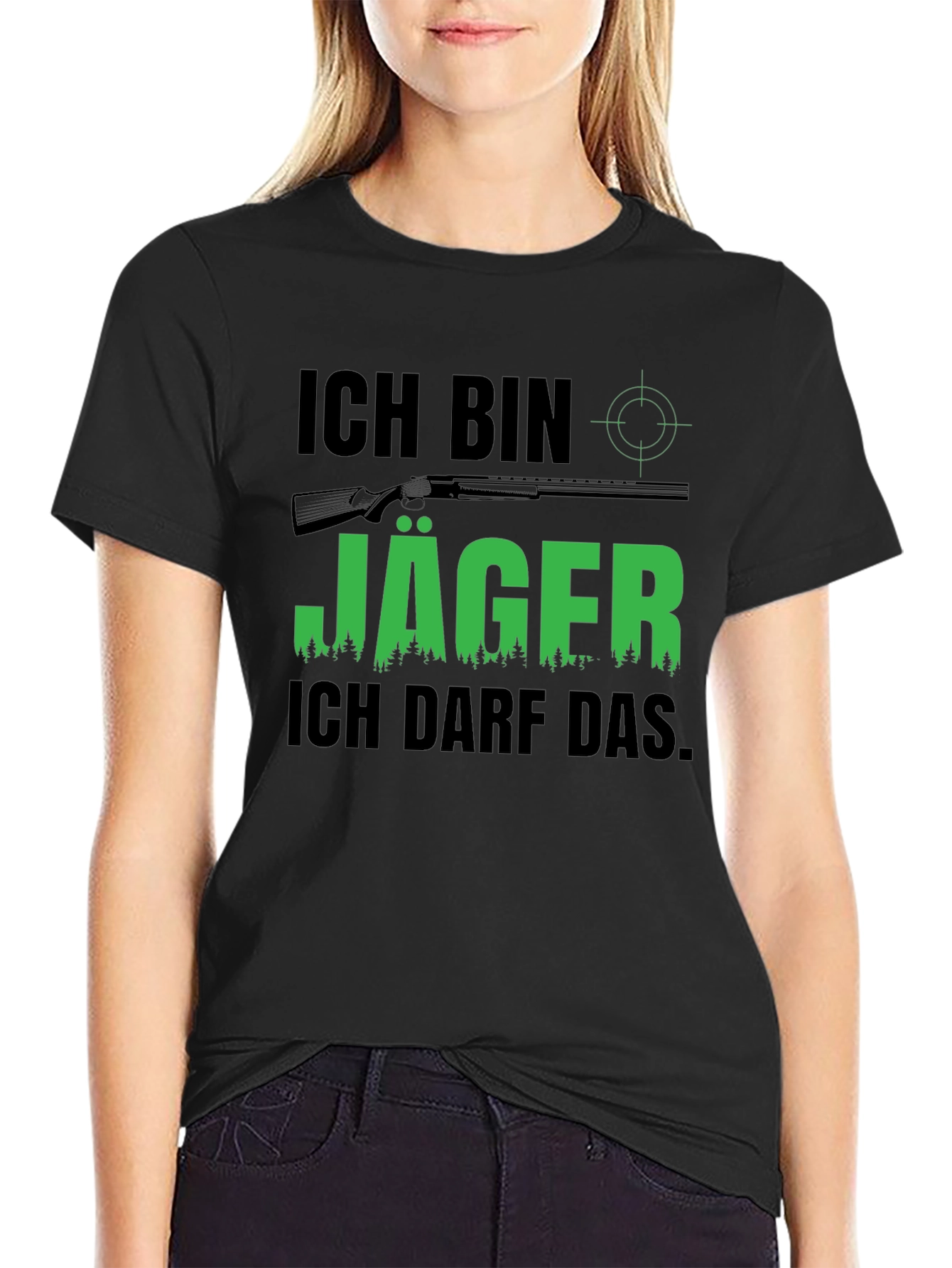 Ich Bin Jäger T-Shirt - Hunter Design