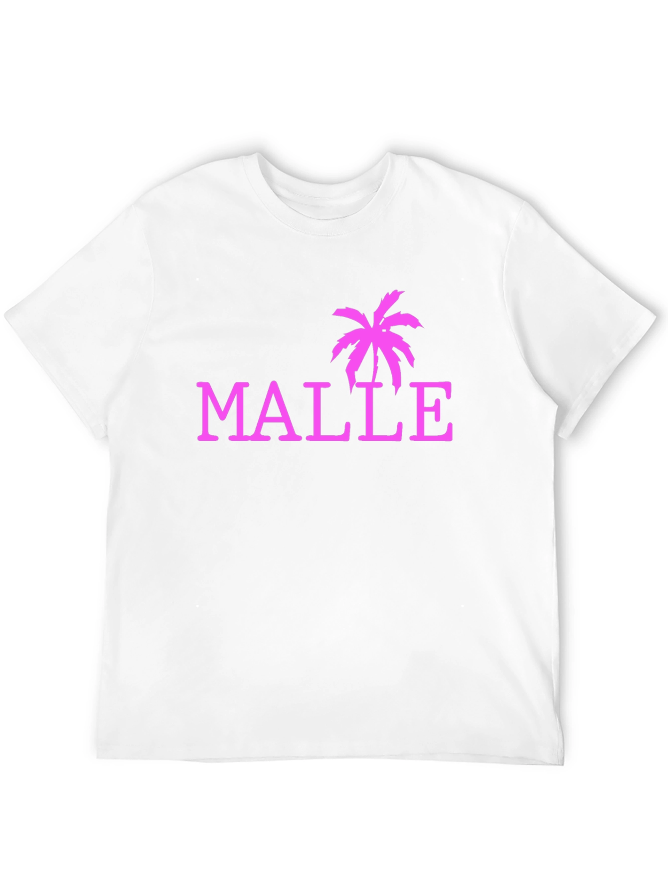 Malle Palm Tree Graphic Tee - Black Casual Shirt