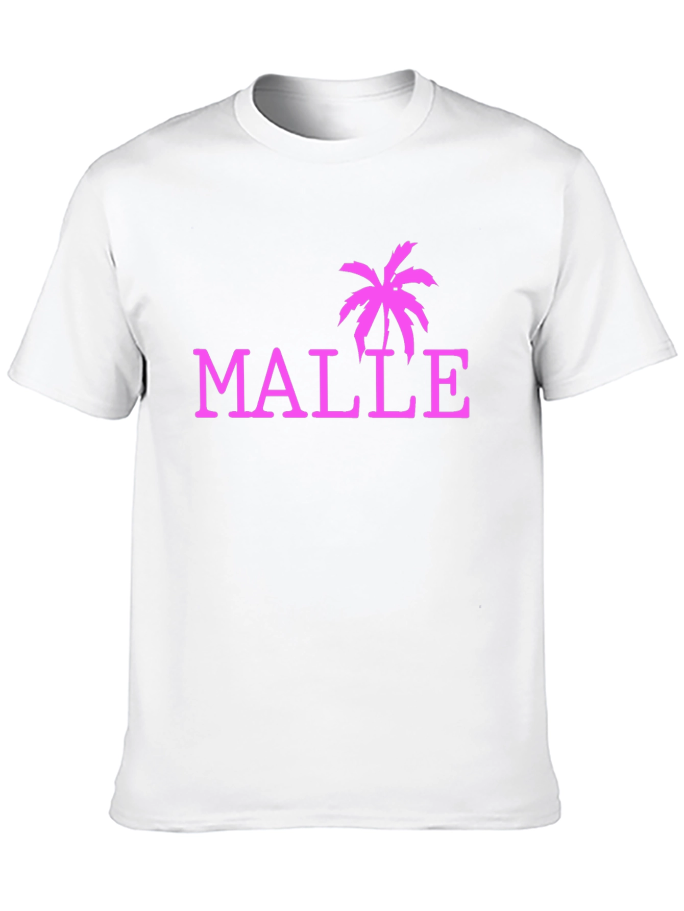 Malle Palm Tree Graphic Tee - Black Casual Shirt