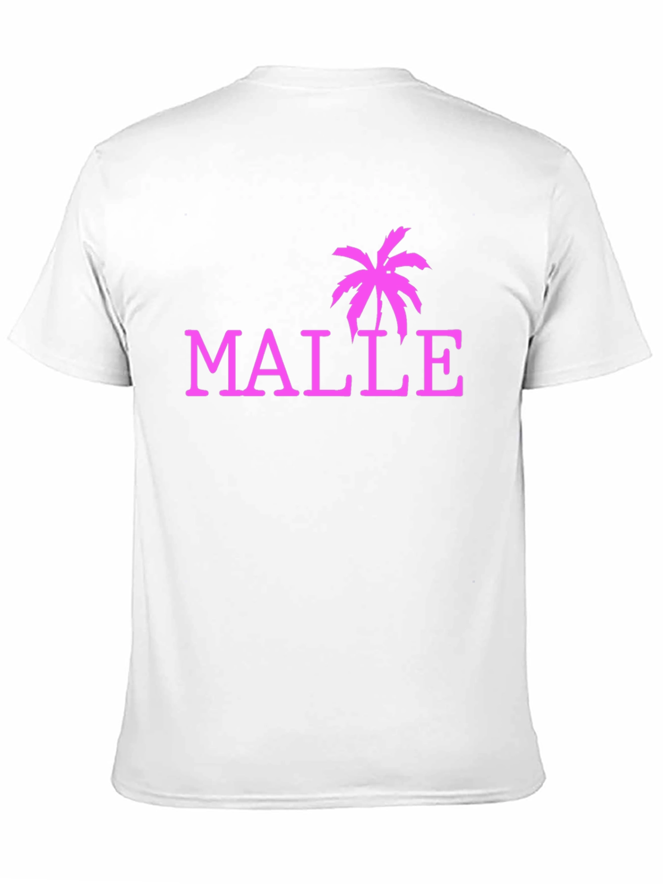 Malle Palm Tree Graphic Tee - Black Casual Shirt