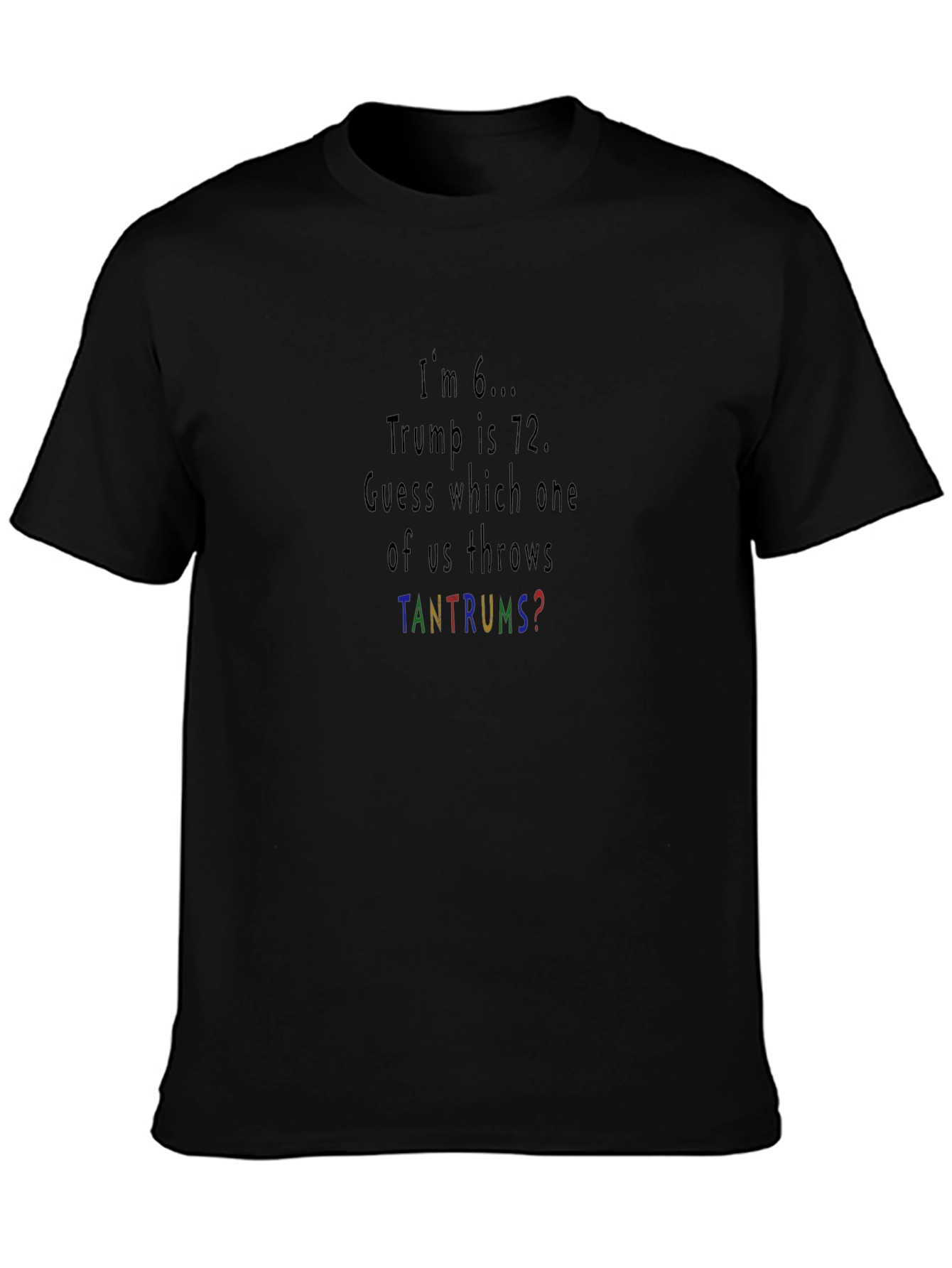 Political Humor T-Shirt - Trump Tantrums