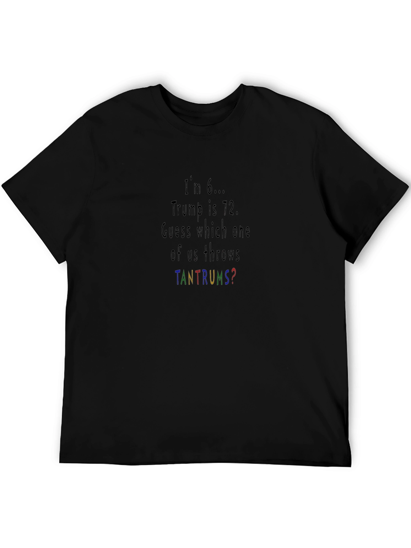 Political Humor T-Shirt - Trump Tantrums