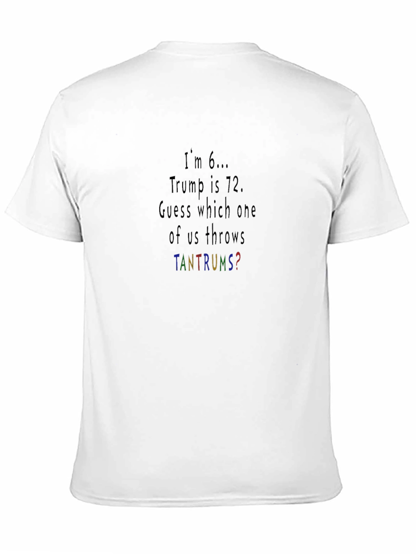 Political Humor T-Shirt - Trump Tantrums