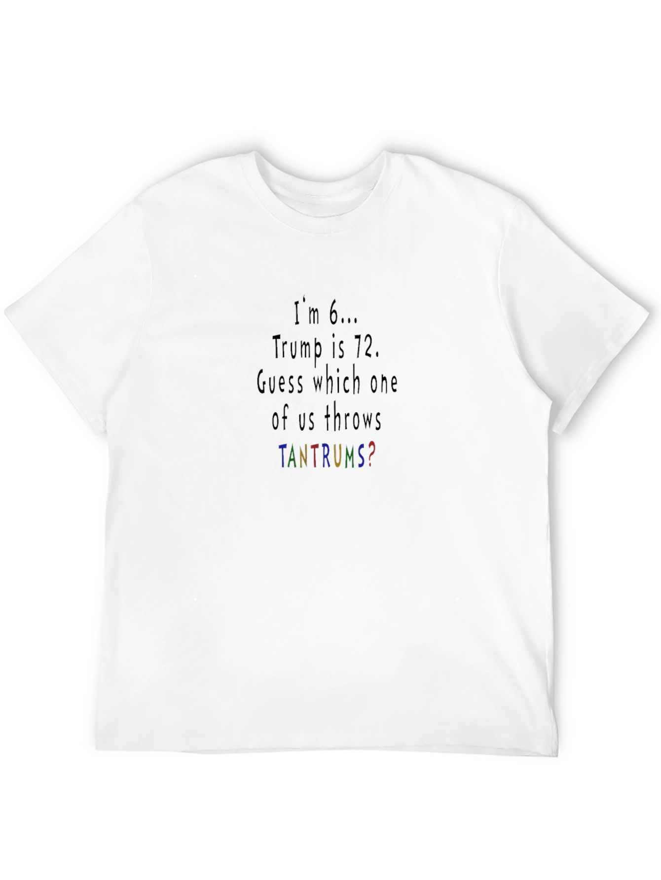 Political Humor T-Shirt - Trump Tantrums