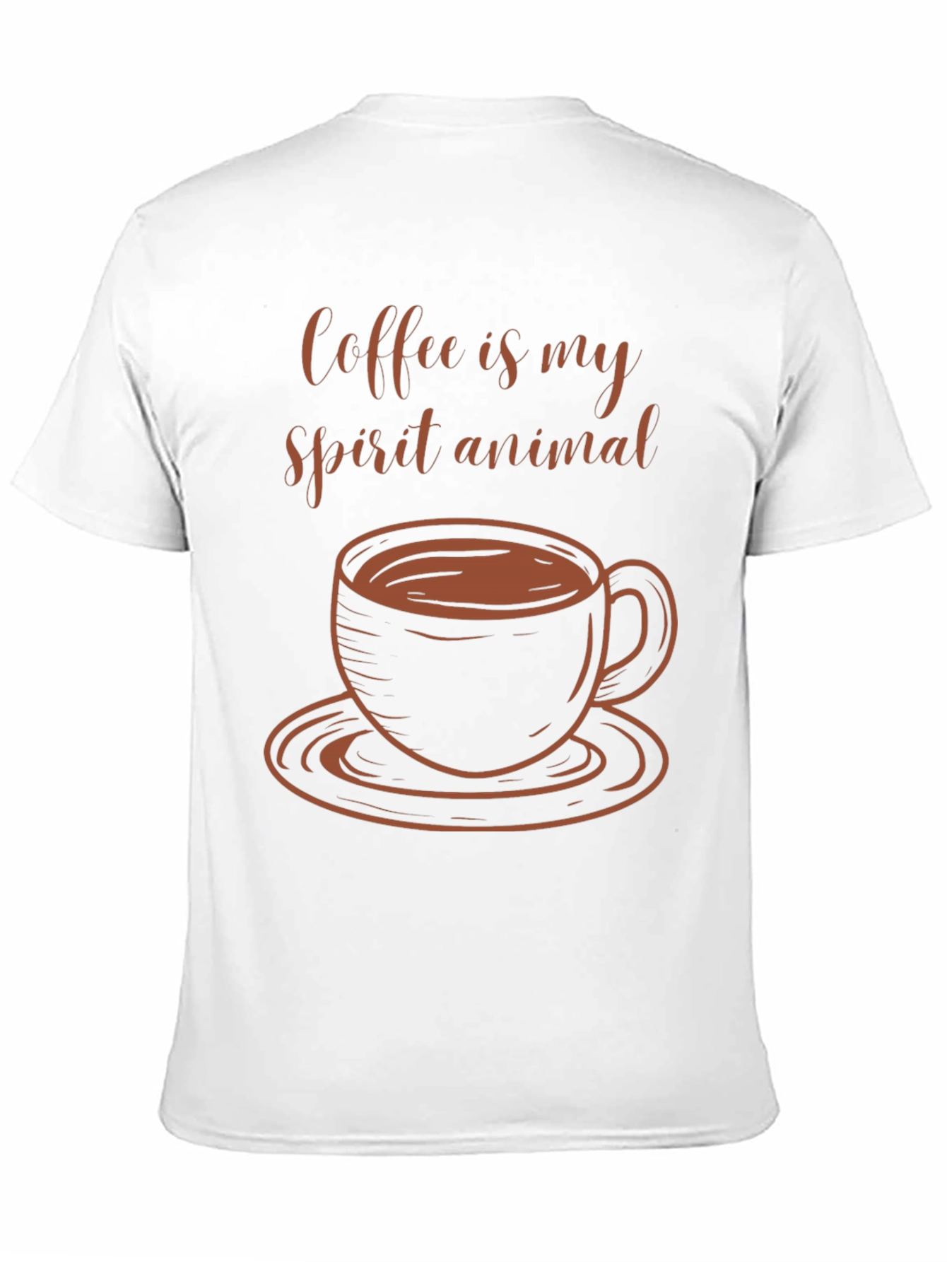Coffee is My Spirit Animal Graphic Tee