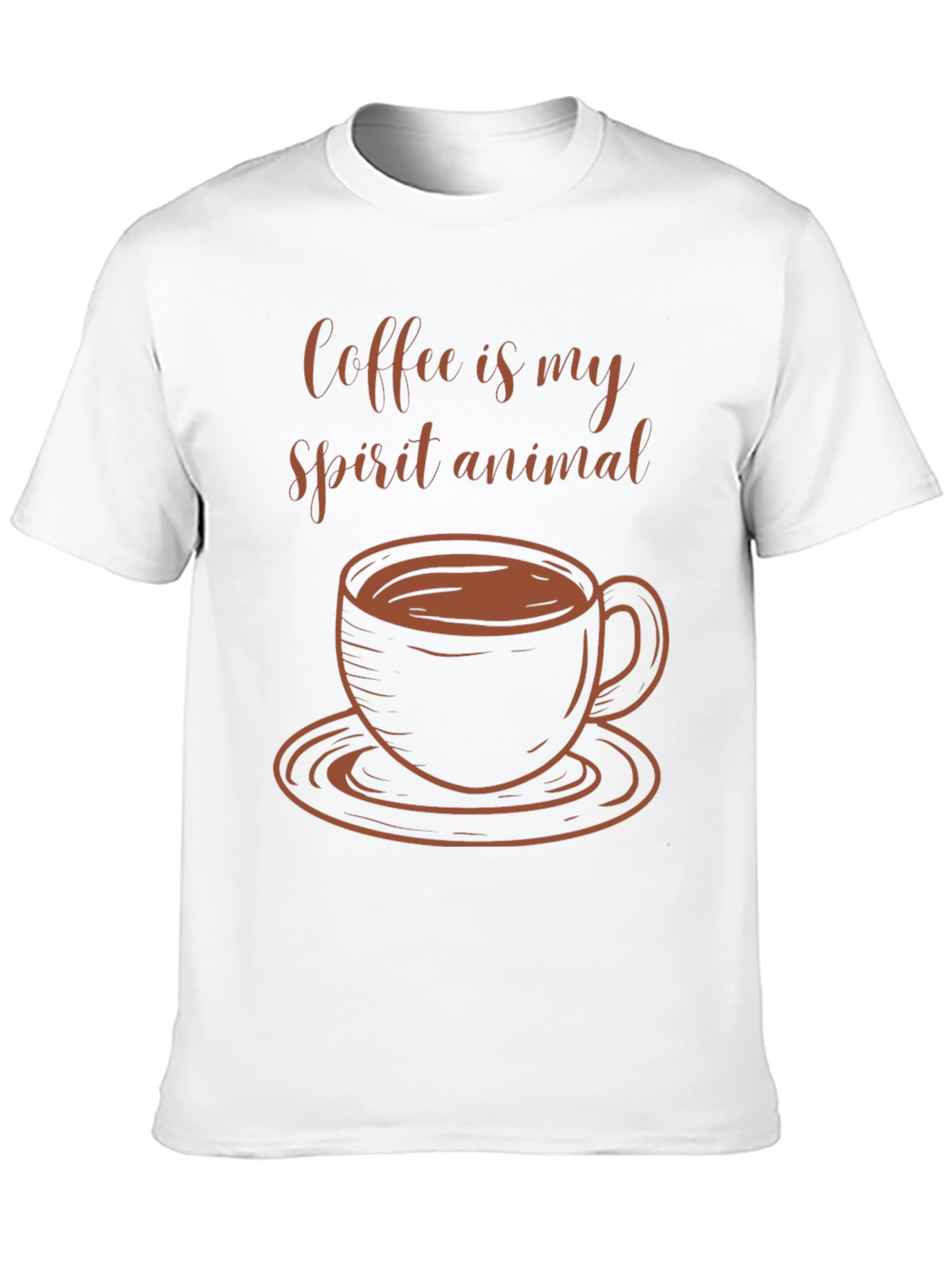 Coffee is My Spirit Animal Graphic Tee