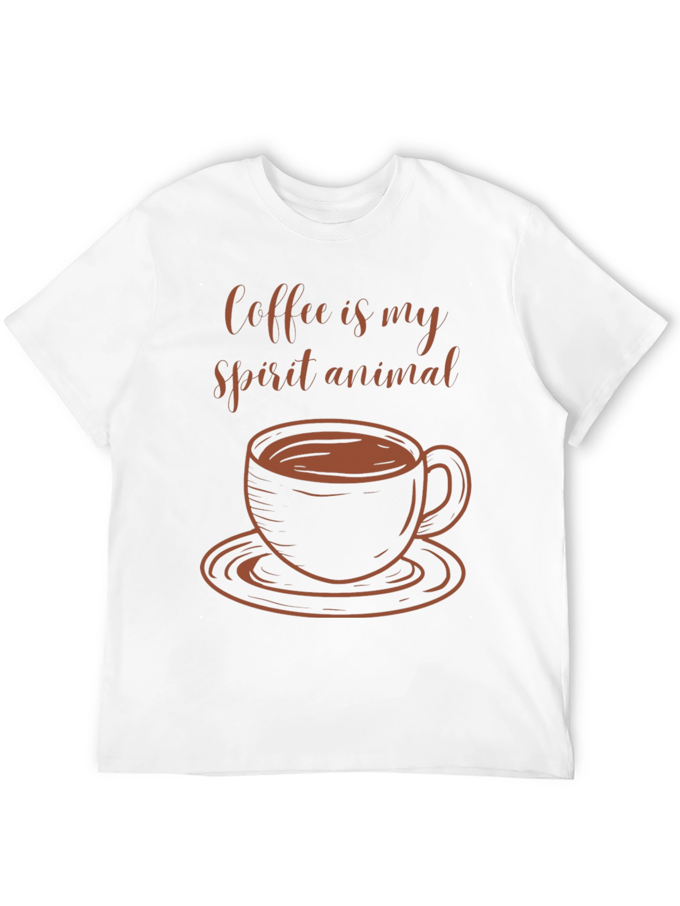 Coffee is My Spirit Animal Graphic Tee