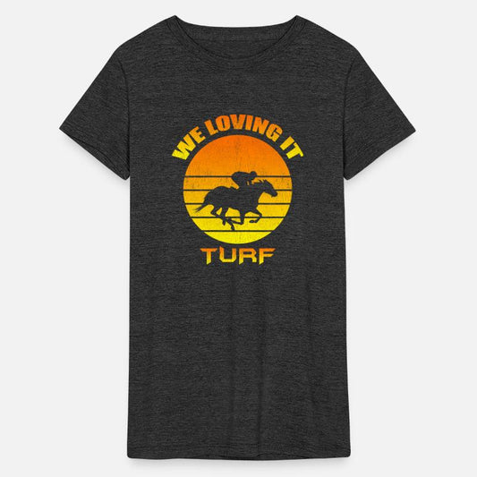 Horse retrosunset vintage design