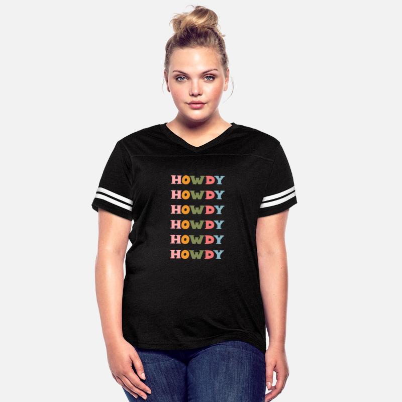 Howdy Funny Retro Style Print