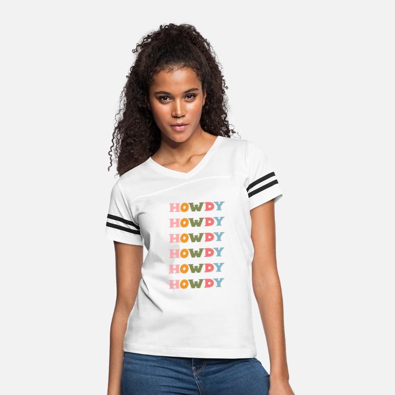 Howdy Funny Retro Style Print