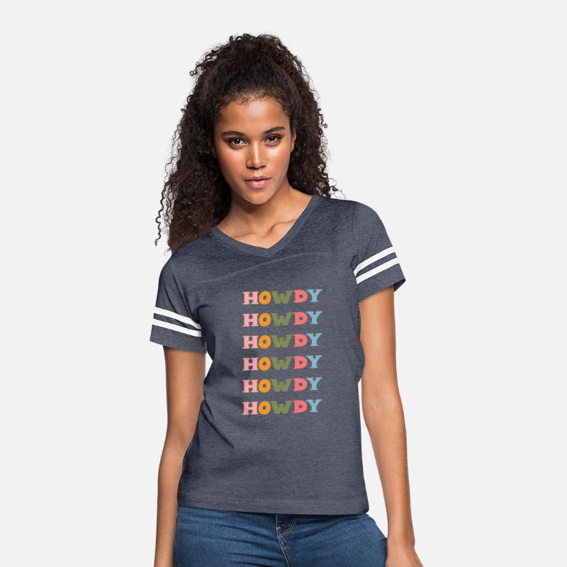 Howdy Funny Retro Style Print