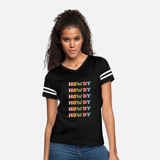 Howdy Funny Retro Style Print