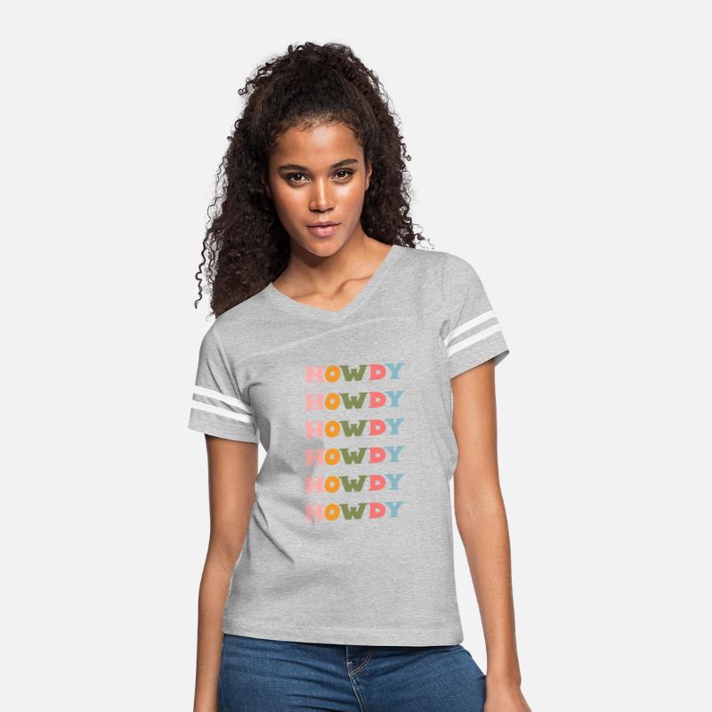 Howdy Funny Retro Style Print