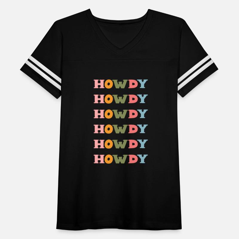 Howdy Funny Retro Style Print