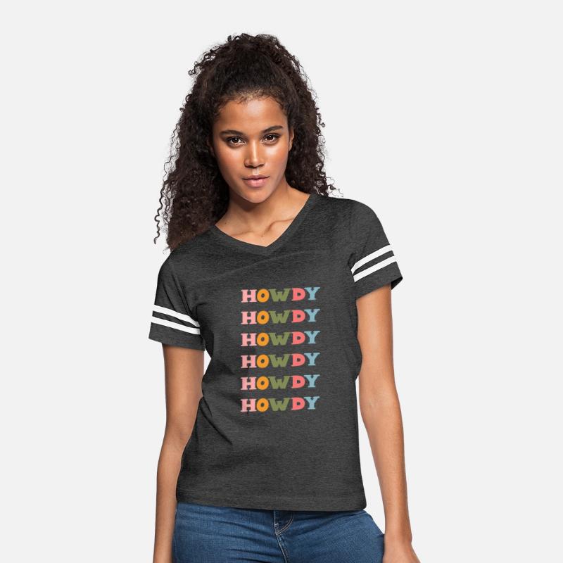 Howdy Funny Retro Style Print