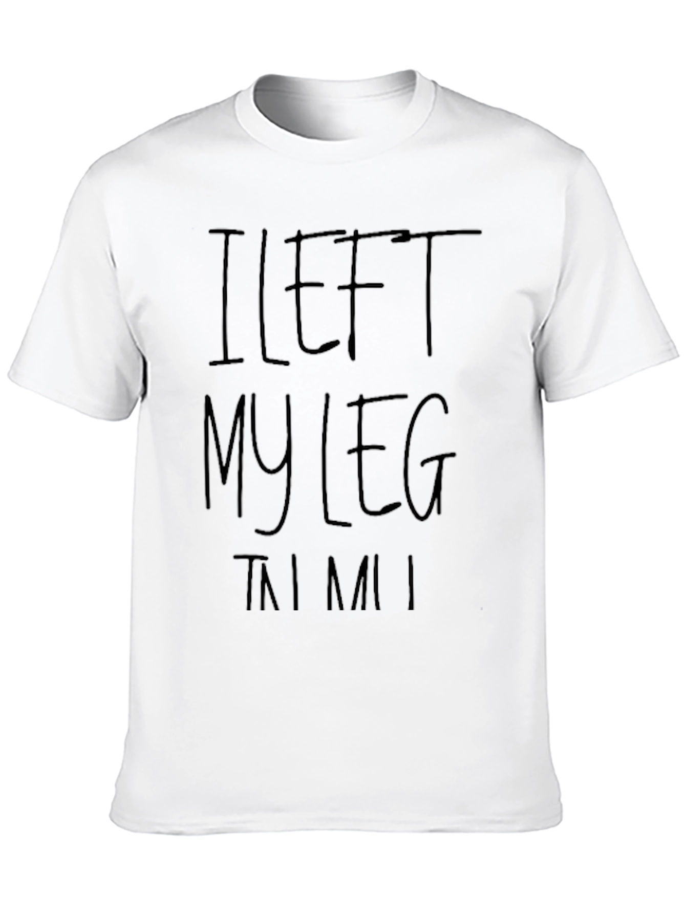 I Left My Leg In Miami T-Shirt