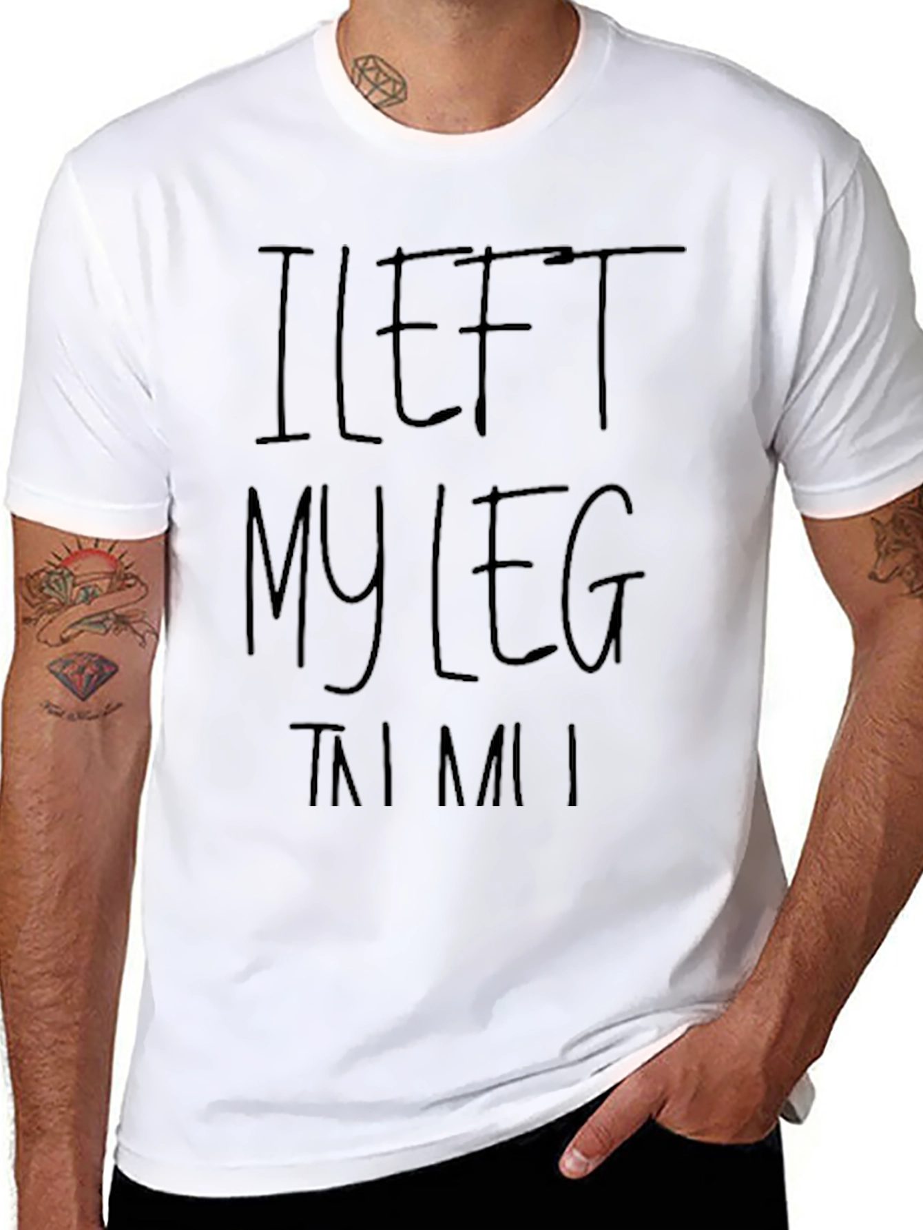 I Left My Leg In Miami T-Shirt