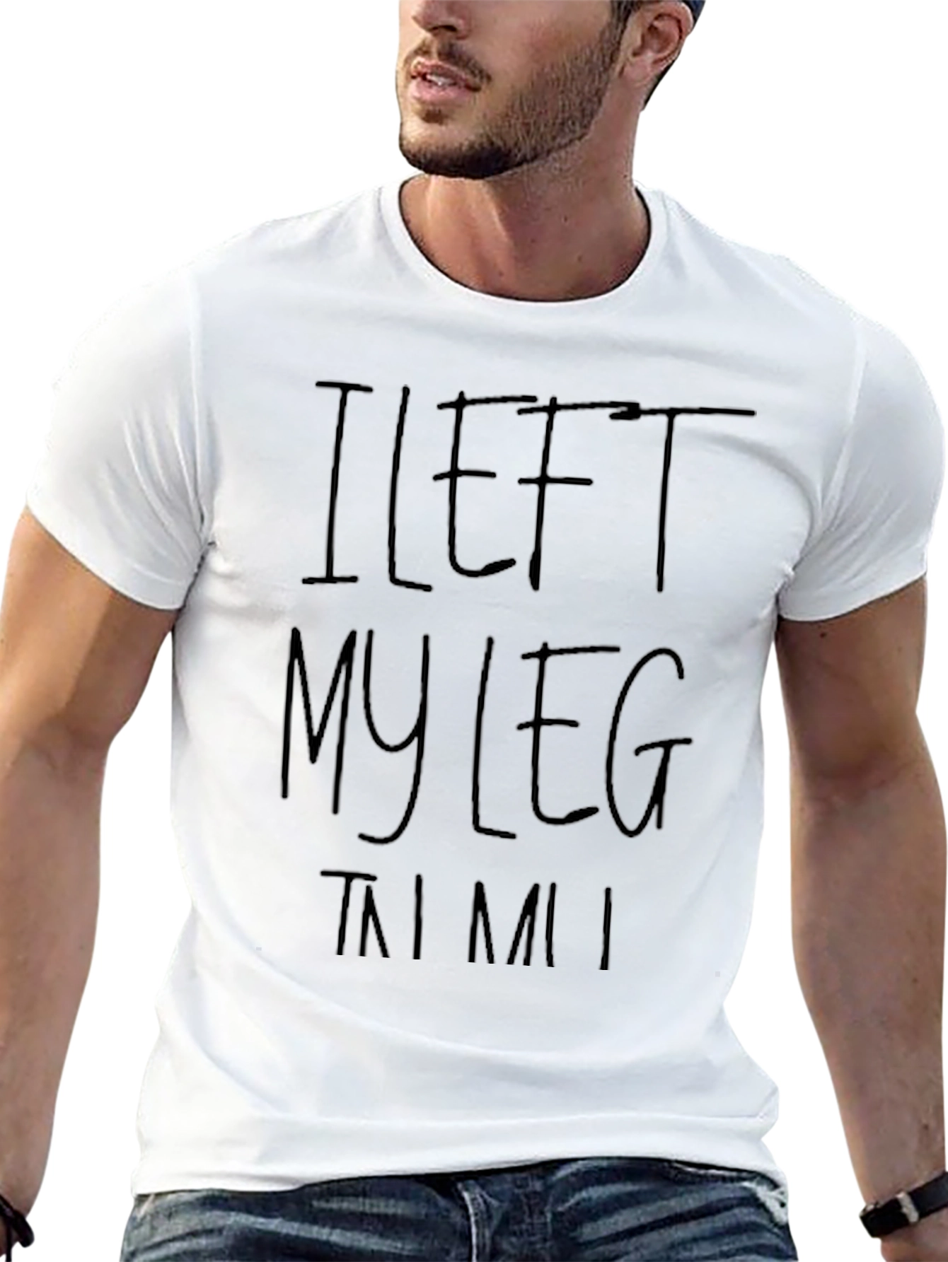 I Left My Leg In Miami T-Shirt