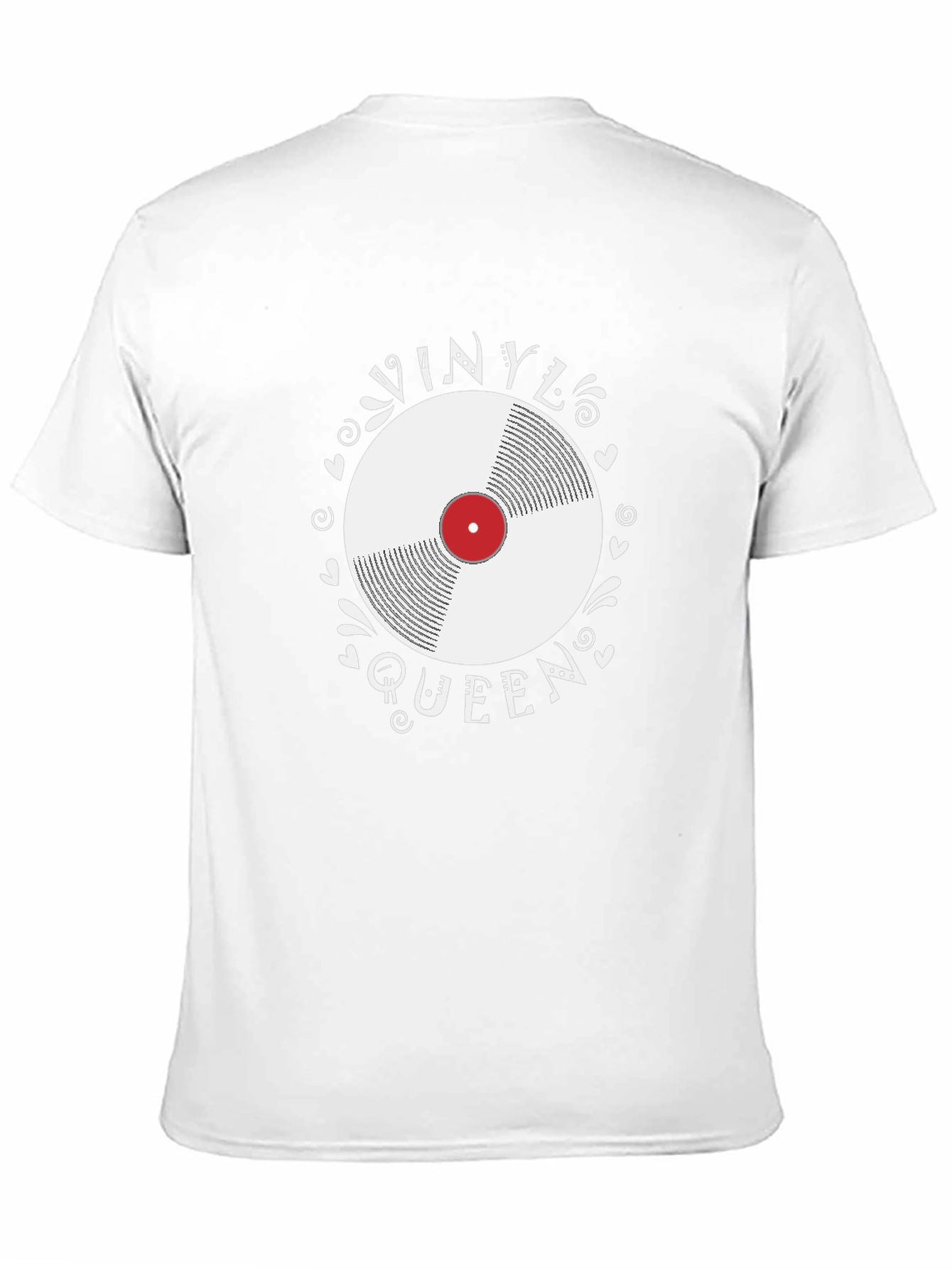 Vinyl Queen Graphic Tee - Music Lover Shirt
