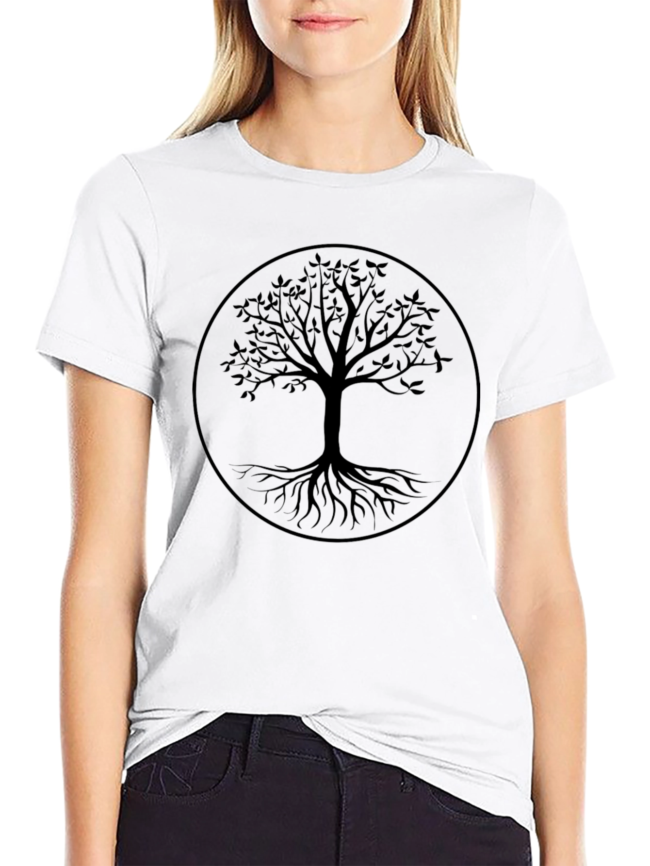 Tree of Life Black Graphic Tee - Mens