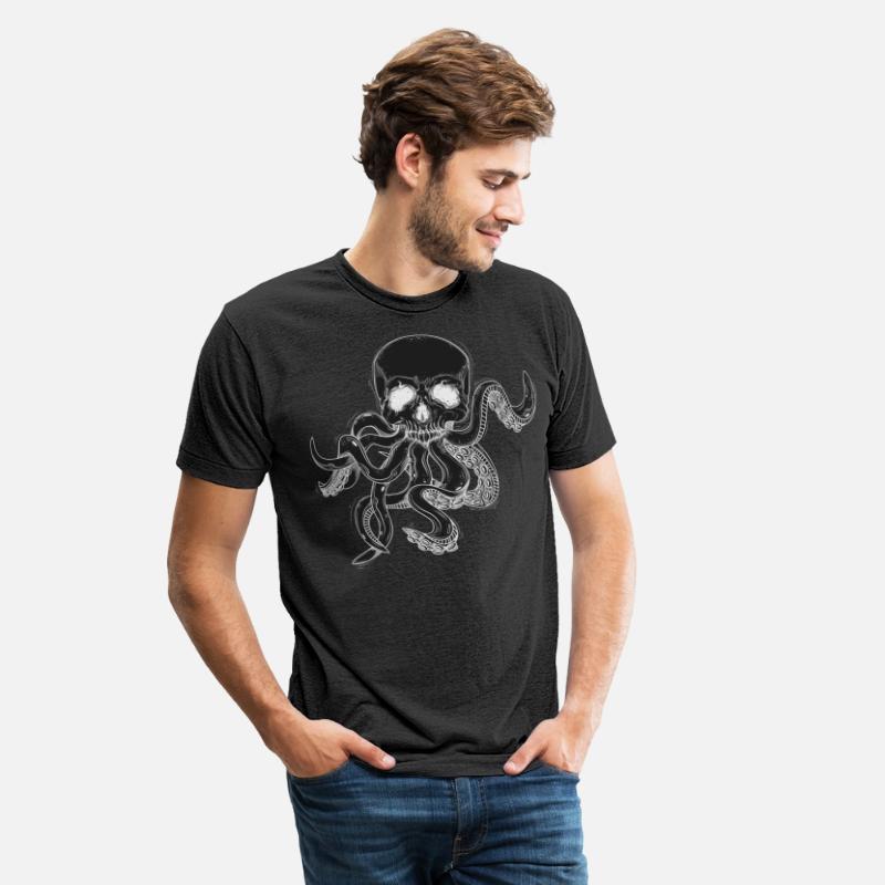 Human Skull With Tentacles