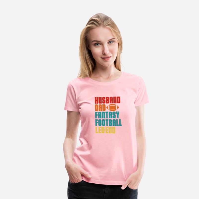 Husband Dad Fantasy Football Legend Retro