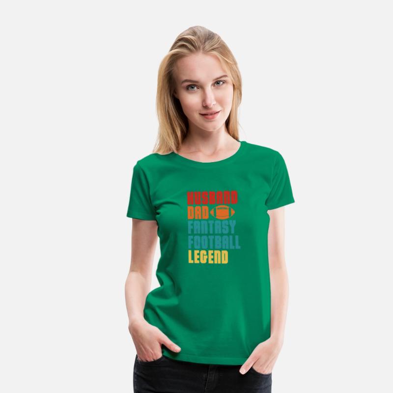 Husband Dad Fantasy Football Legend Retro