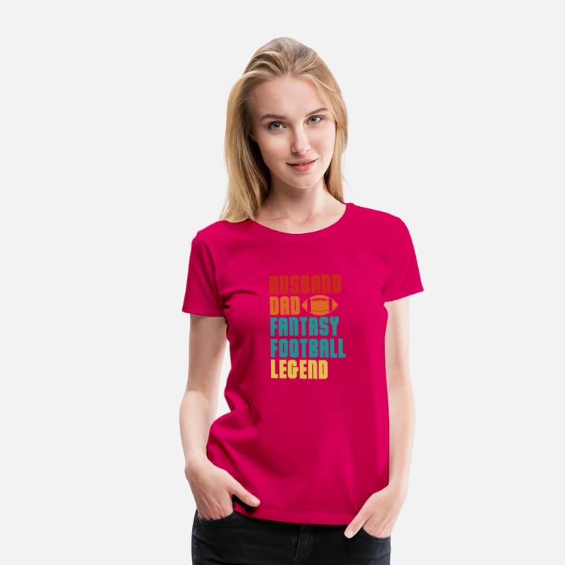 Husband Dad Fantasy Football Legend Retro