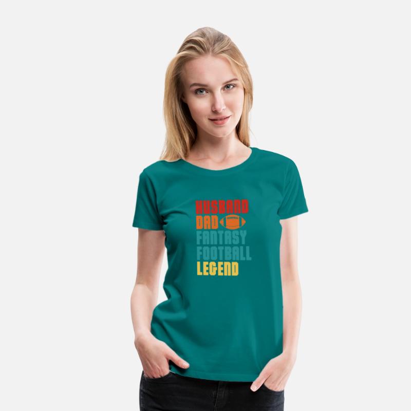 Husband Dad Fantasy Football Legend Retro