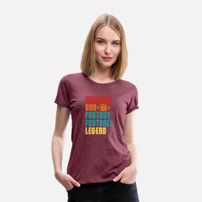 Husband Dad Fantasy Football Legend Retro