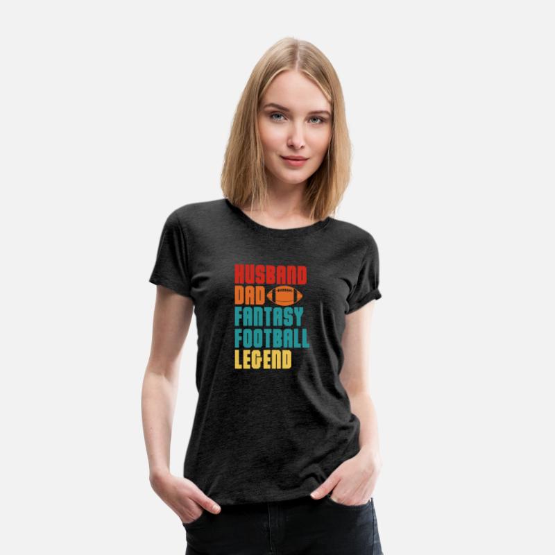 Husband Dad Fantasy Football Legend Retro