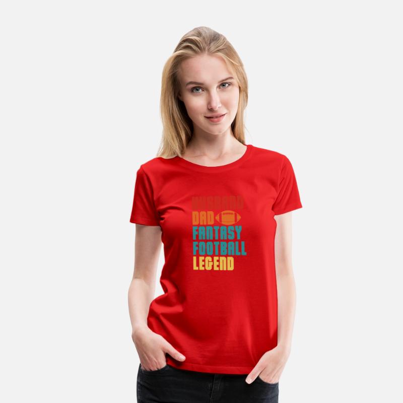 Husband Dad Fantasy Football Legend Retro