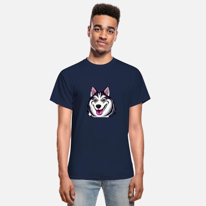 Husky Smile A Joyful Design for Husky Lovers