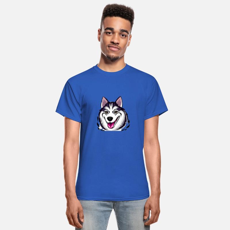 Husky Smile A Joyful Design for Husky Lovers