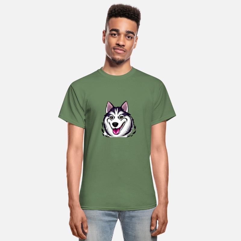 Husky Smile A Joyful Design for Husky Lovers