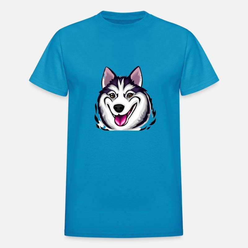 Husky Smile A Joyful Design for Husky Lovers