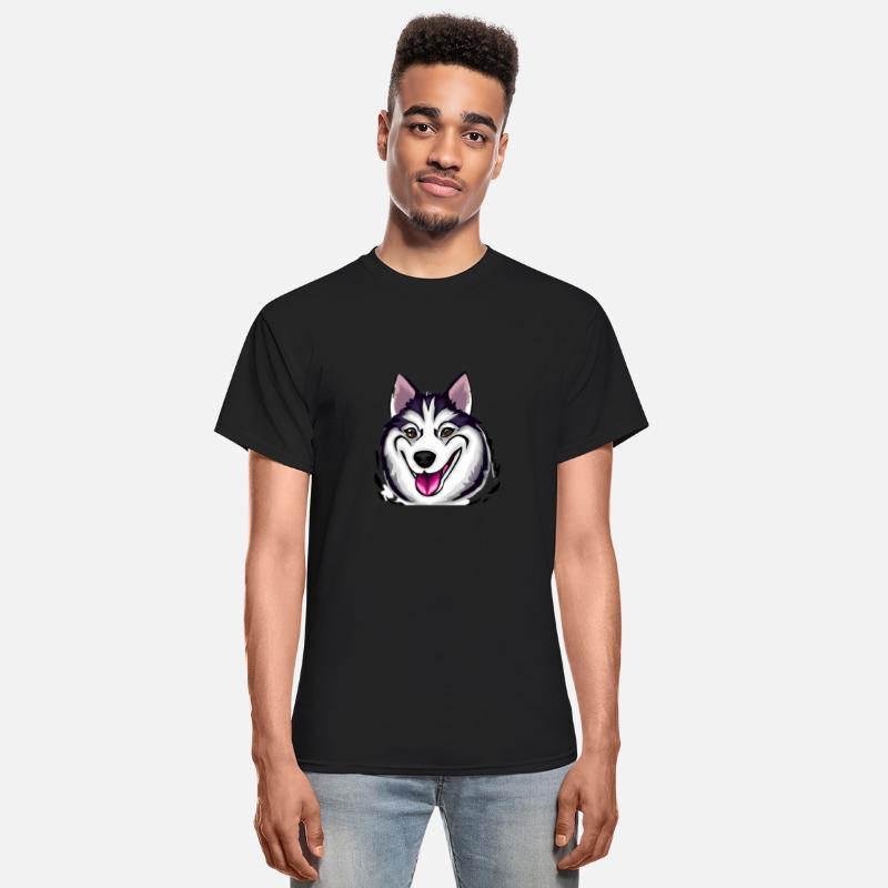 Husky Smile A Joyful Design for Husky Lovers