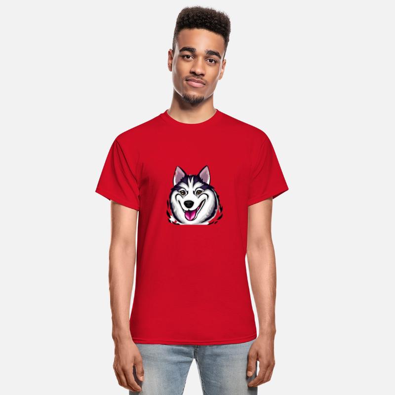 Husky Smile A Joyful Design for Husky Lovers