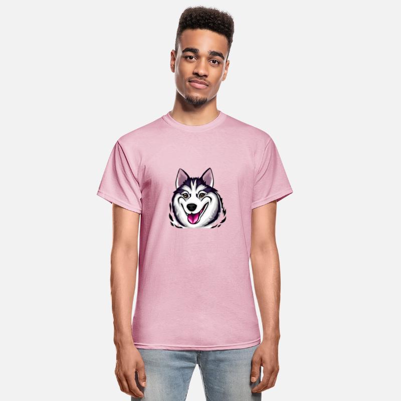 Husky Smile A Joyful Design for Husky Lovers