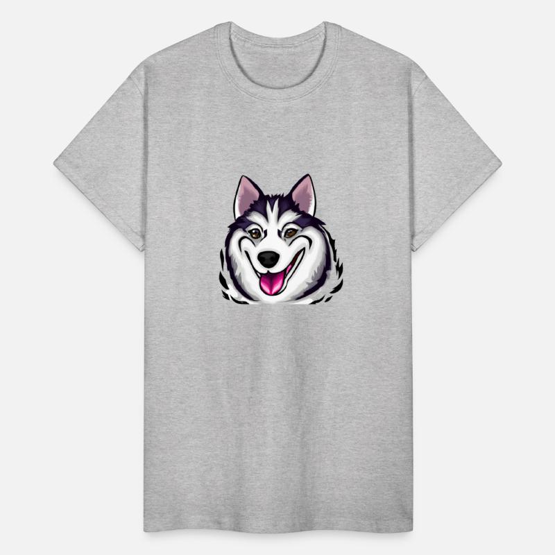 Husky Smile A Joyful Design for Husky Lovers