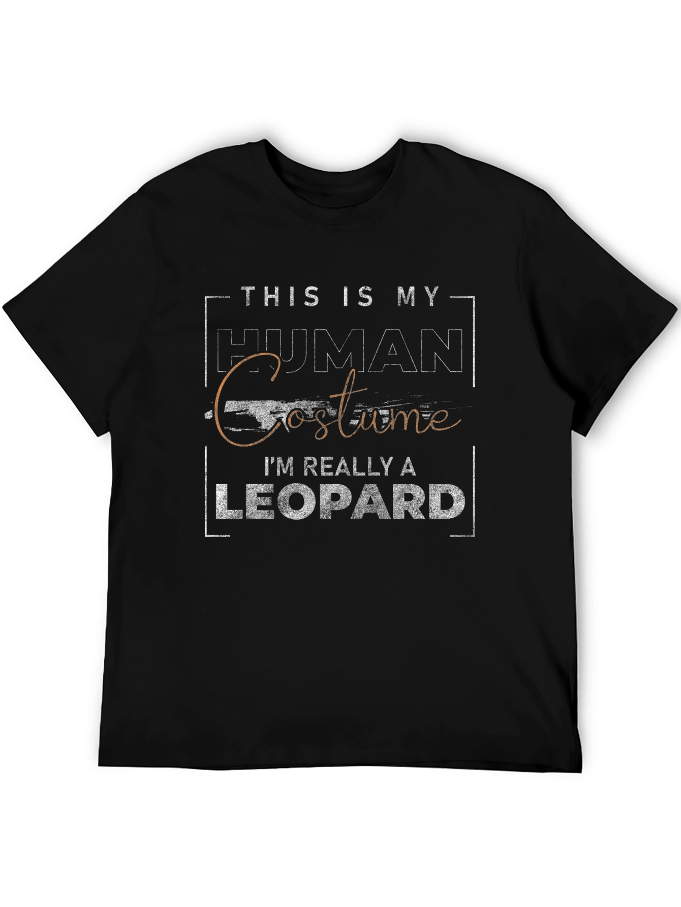 Human Costume Leopard T-Shirt
