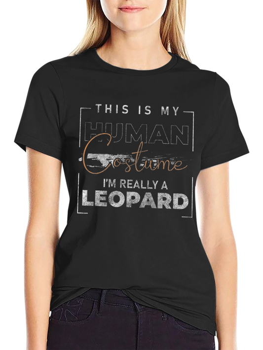 Human Costume Leopard T-Shirt
