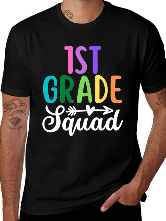 1st Grade Squad Teacher T-Shirt