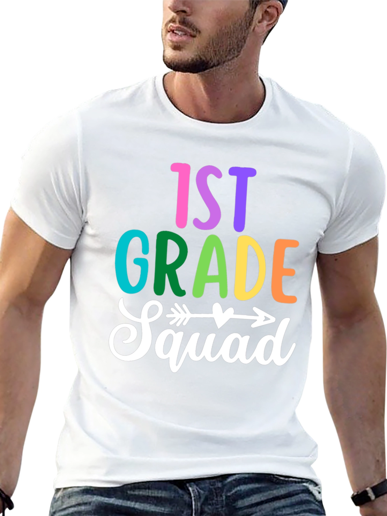 1st Grade Squad Teacher T-Shirt