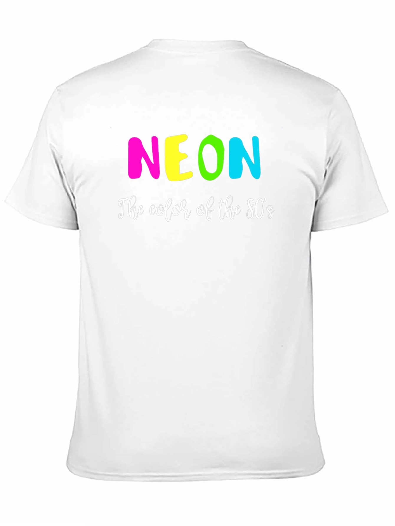 Neon 80s Graphic Tee - Retro Style