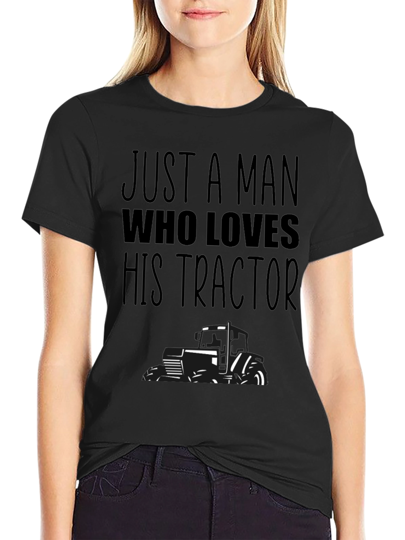 Just A Man Who Loves His Tractor T-Shirt