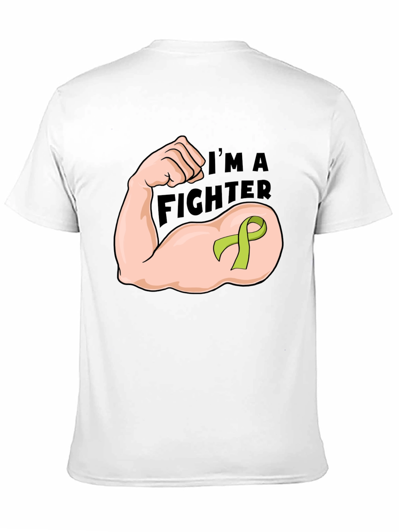Im A Fighter Black Graphic T-Shirt