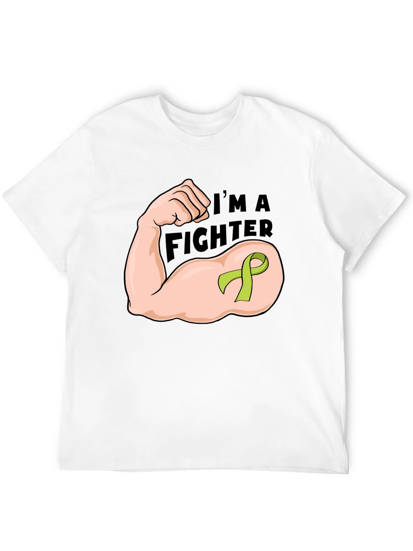 Im A Fighter Black Graphic T-Shirt